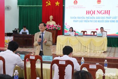 Tuyên truyền, phổ biến, giáo dục pháp luật và tư vấn pháp luật miễn phí cho người dân biên giới