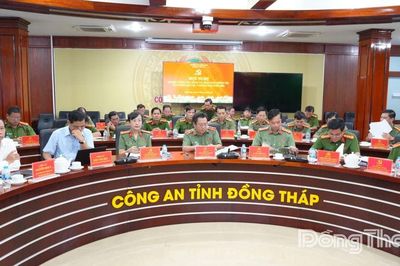 Công an tỉnh Đồng Tháp: Tăng tốc hoàn thành nhiệm vụ năm 2026, chủ động giữ vững an ninh, trật tự