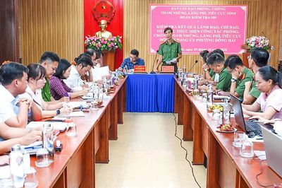 Kiểm tra công tác phòng, chống tham nhũng, lãng phí, tiêu cực tại phường Đông Hải