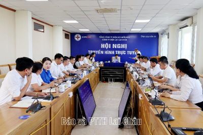Đoàn Đại biểu Quốc hội tỉnh làm việc với Công ty điện lực Lai Châu trước Kỳ họp thứ 2 Quốc hội khoá XVI
