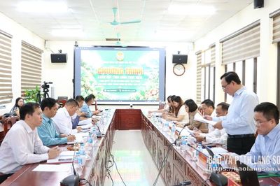Trung ương Hội Nông dân Việt Nam khảo sát thực hiện Nghị quyết số 06 tại xã Na Sầm