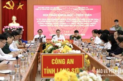 Hội thảo khoa học về các giải pháp phòng ngừa, ứng phó các nguy cơ đe dọa an ninh kinh tế