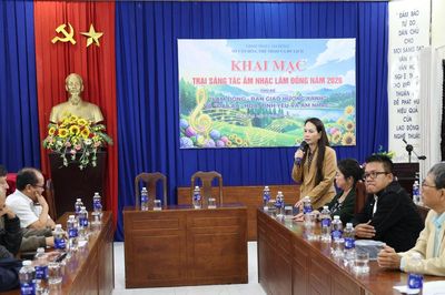 Trại sáng tác âm nhạc chào mừng Festival hoa Đà Lạt 2026