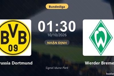 Nhận định Borussia Dortmund vs Werder Bremen: Chủ nhà nối dài mạch thăng hoa?