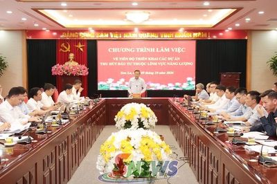 Đẩy nhanh tiến độ triển khai các dự án thu hút đầu tư thuộc lĩnh vực năng lượng