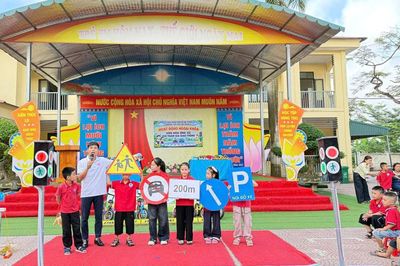 Phú Thọ: Nâng cao ý thức giao thông cho học sinh từ trường học