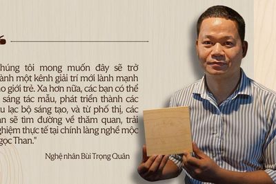 “Đưa nghề ra phố”: Hơi thở làng mộc giữa chốn Văn Miếu