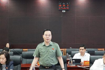 Đoàn giám sát của Ủy ban Khoa học, Công nghệ và Môi trường làm việc với UBND thành phố Đà Nẵng