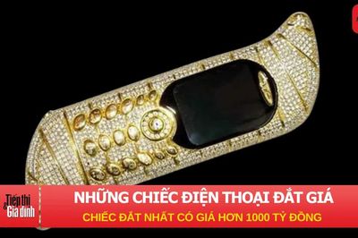 Những chiếc điện thoại đắt giá trên thế giới, chiếc đắt nhất có giá hơn 1000 tỷ đồng