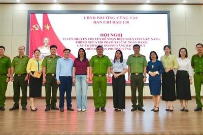 Ban Chỉ đạo 138 phường Vũng Tàu: Chung tay phòng ngừa, kéo giảm tội phạm