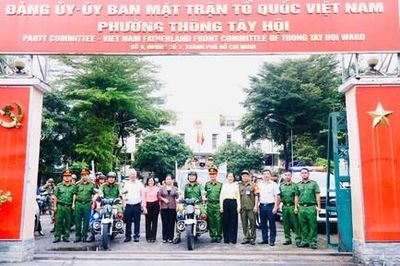 P.Thông Tây Hội, TPHCM:  Phát huy sức dân, chủ động phòng ngừa tội phạm và tệ nạn ma túy