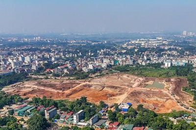 Hà Nội: Tăng tốc thi công hồ điều hòa Chèm