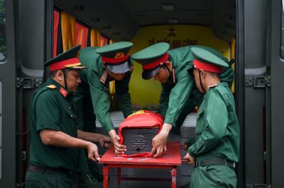 Chuẩn bị an táng hơn 700 hài cốt liệt sĩ tìm thấy ở Công viên Lê Thị Riêng