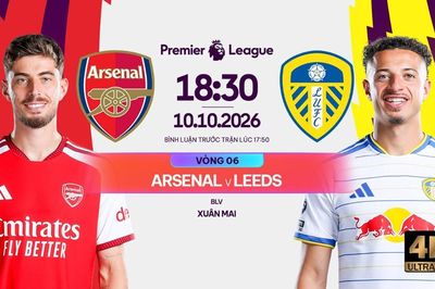 Nhận định trận đấu Arsenal vs Leeds, 18h30 ngày 10.10: Khoan phá bê tông