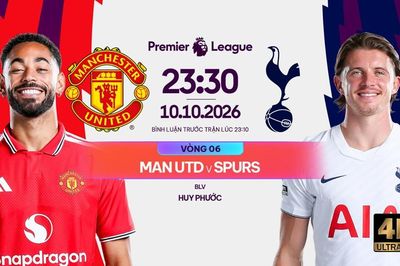 Nhận định trận đấu Man United vs Tottenham, 23h30 ngày 10.10: Sức ép đè nặng