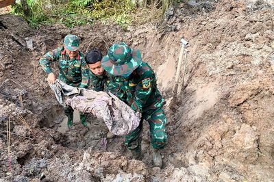 Cà Mau:Tìm thấy thêm hài cốt liệt sĩ tại Nghĩa trang tạm Cầu Chữ Y