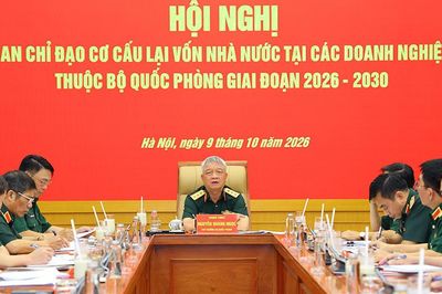 Khẩn trương hoàn chỉnh Kế hoạch cơ cấu lại vốn nhà nước tại các doanh nghiệp thuộc Bộ Quốc phòng