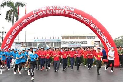 Hải Phòng sôi động ngày hội toàn dân tập luyện thể thao 2026