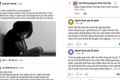Sao lại 'ghét bố mẹ'?