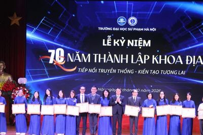 Hơn 9000 cử nhân Sư phạm Địa lí được đào tạo từ Trường ĐH Sư phạm Hà Nội