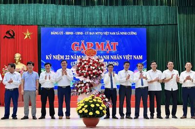 Ninh Cường ghi nhận đóng góp của cộng đồng doanh nghiệp vào phát triển kinh tế - xã hội
