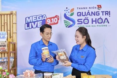 Diễn viên phim 'Mưa đỏ' cùng tuổi trẻ Quảng Trị đưa đặc sản lên sóng