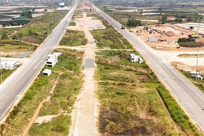 Hà Nội thông xe kỹ thuật đoạn đường Vành đai 4 từ cầu Hồng Hà đến Đại lộ Thăng Long