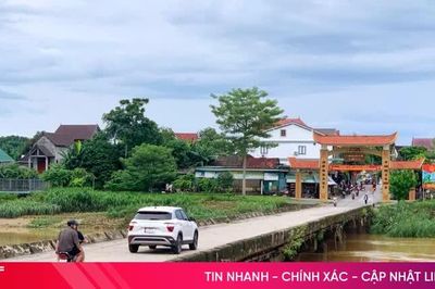 Mưa giảm, nhiều địa phương ở Hà Tĩnh cơ bản hết ngập úng