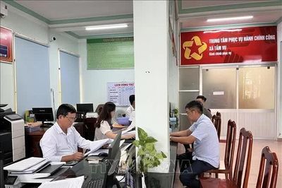 Người dân hài lòng từ việc cắt giảm thời gian làm thủ tục hành chính
