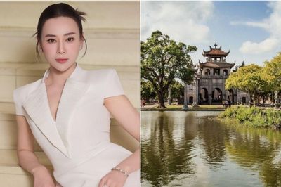Về Ninh Bình quê Phương Oanh, ngắm công trình nhà thờ đá có kiến trúc khác lạ