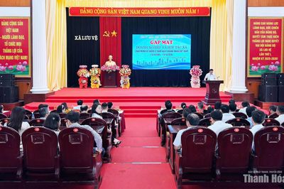 Xã Lưu Vệ gặp mặt doanh nghiệp, hợp tác xã nhân Ngày Doanh nhân Việt Nam
