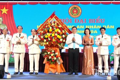 Đại hội đại biểu Hội Cựu CAND tỉnh Thanh Hóa lần thứ II