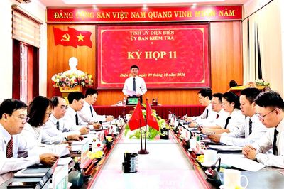 Ủy ban Kiểm tra Tỉnh ủy họp 11