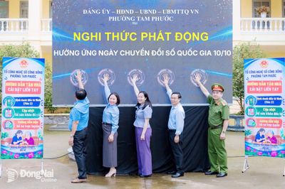 Tam Phước phát động đợt thi đua cao điểm hưởng ứng Ngày Chuyển đổi số quốc gia năm 2026