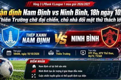 Nhận định Nam Định vs Ninh Bình, 18h ngày 10/10: Thiên Trường chờ đại chiến, chủ nhà đối mặt thử thách lớn