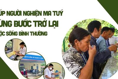 Giúp người nghiện ma túy từng bước trở lại cuộc sống bình thường