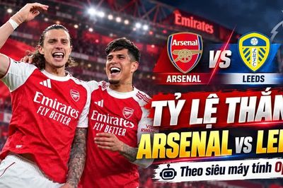 Tỷ lệ thắng Arsenal vs Leeds mới nhất theo siêu máy tính Opta