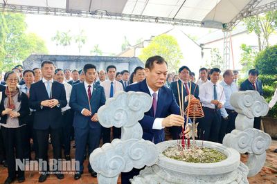 Lễ đón nhận Bằng xếp hạng Di tích quốc gia Nhà tưởng niệm đồng chí Lê Đức Thọ