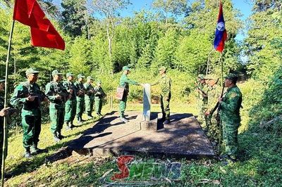 Đồn Biên phòng Chiềng Tương và Đại đội Biên phòng 213 tuần tra song phương