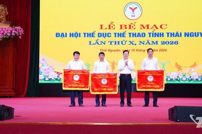 Đại hội Thể dục thể thao tỉnh Thái Nguyên lần thứ X thành công tốt đẹp