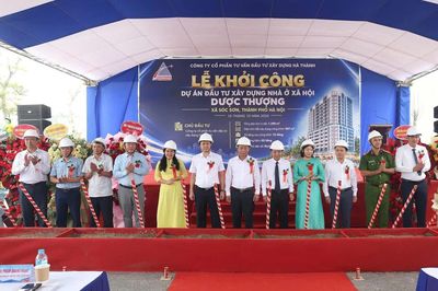 Hà Nội: Khởi công Dự án nhà ở xã hội Dược Thượng, Sóc Sơn