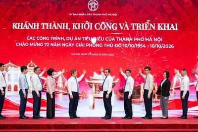 Chào mừng 72 năm ngày Giải phóng Thủ đô 10/10: 18 công trình tầm cỡ