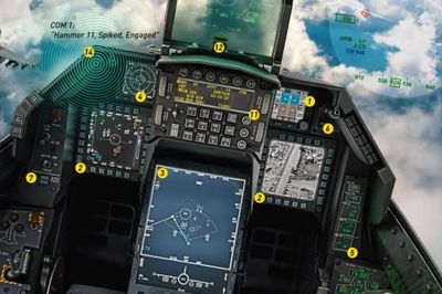 Buồng lái tiêm kích F-16V được 'lột xác' như thế nào?