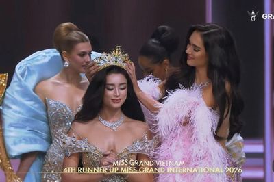 Đại diện Tanzania đăng quang Miss Grand International 2026, Emoura Phạm là Á hậu 4