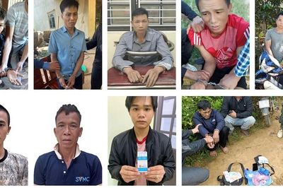 Liên tiếp triệt phá loạt vụ án ma túy, bắt giữ 11 đối tượng với hàng trăm viên hồng phiến