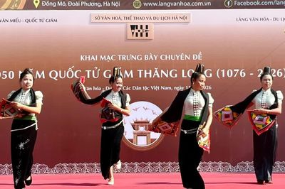 Khai mạc trưng bày chuyên đề '950 năm Quốc Tử Giám Thăng Long (1076-2026)'