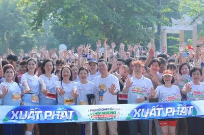 Lan tỏa thông điệp sống khỏe, nói không với khói thuốc từ giải chạy cộng đồng