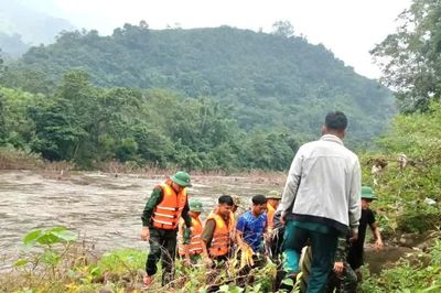 Tìm thấy thi thể người phụ nữ bị lũ cuốn ở bản Bãi Dinh, Quảng Trị