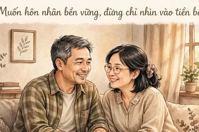 Muốn hôn nhân bền vững, đừng chỉ nhìn vào tiền bạc