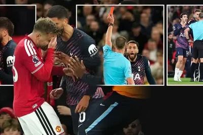 Cận cảnh màn xô xát dữ dội trận Man Utd - Tottenham